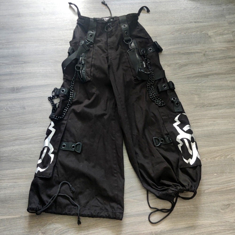 *SOLD* NWOT tripp nyc metallic silver biotech pants (m)
